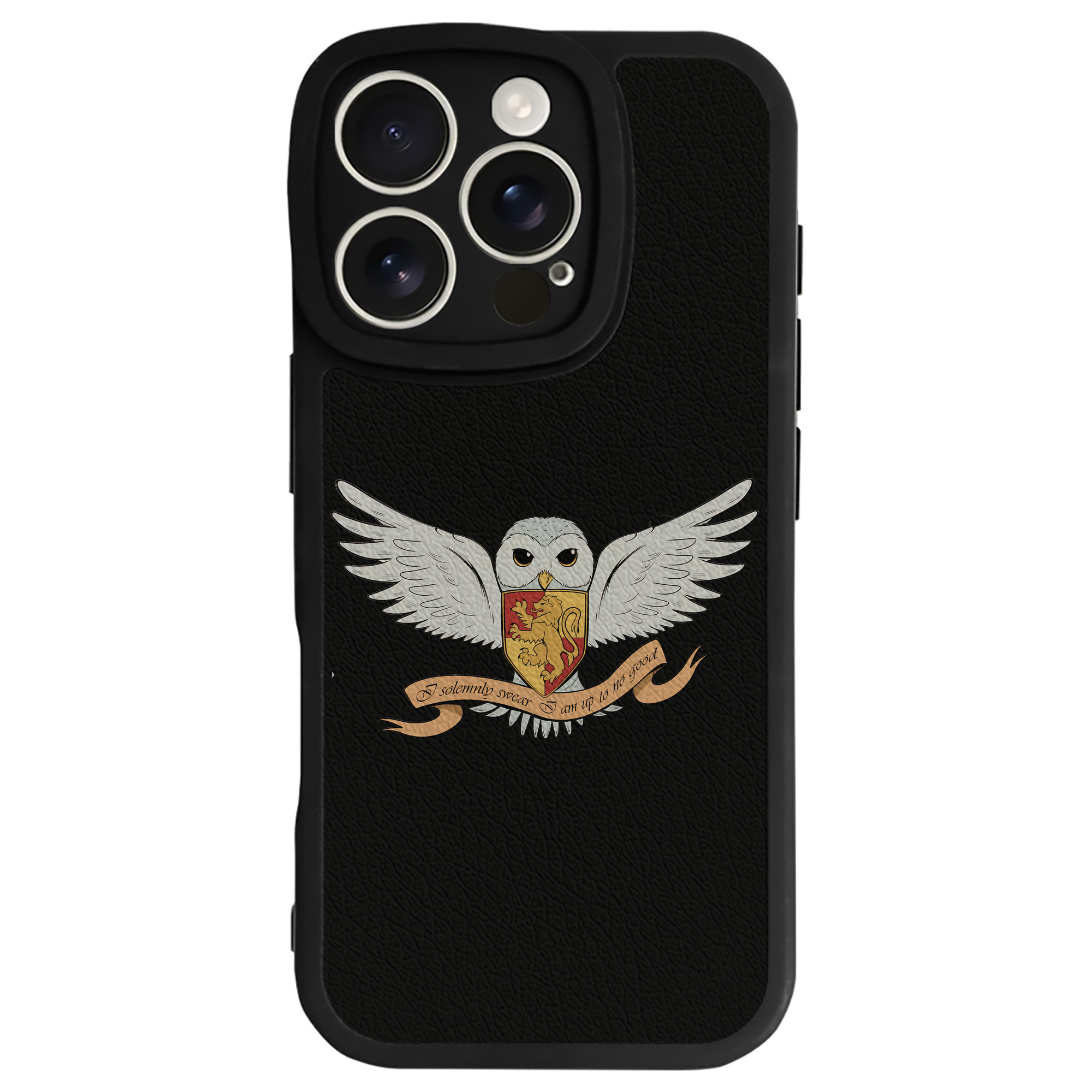 （画像用） Harry Potter ハリー・ポッターシリーズ 【iPhone 16シリーズ対応】シリコンスマホケース（レザー調） 材質：シリコン